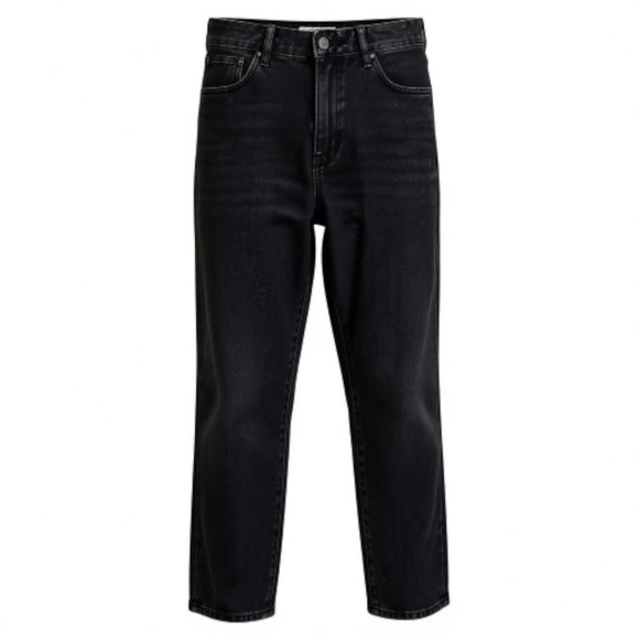 4561) PacSun Black Acid Wash Mom Jeans Size 26 - Picture 1 of 11